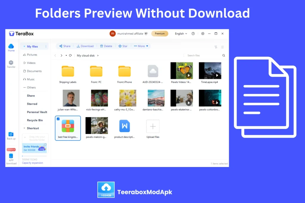 Folders Preview Without Download