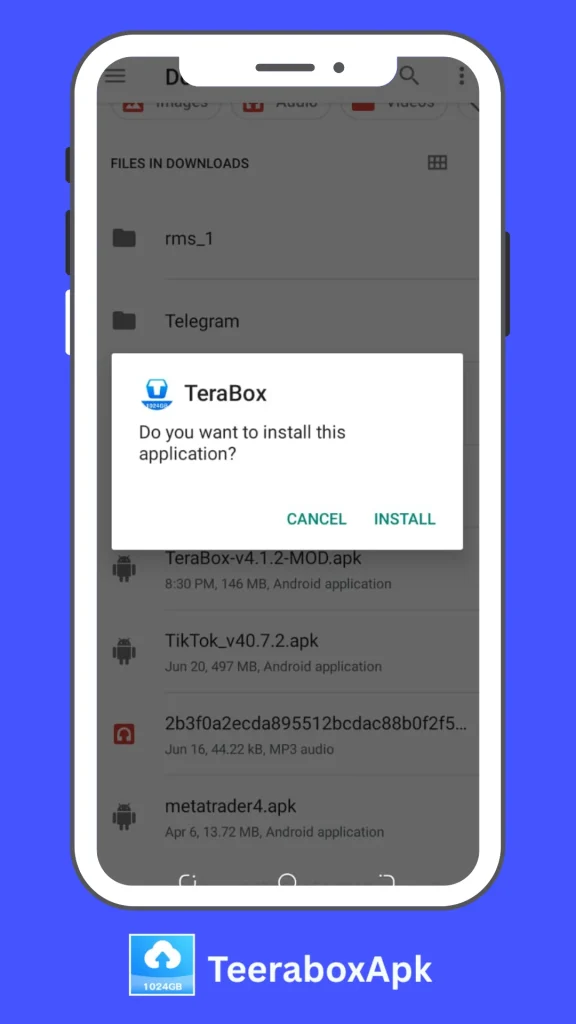 Download TeraBox Old Version
