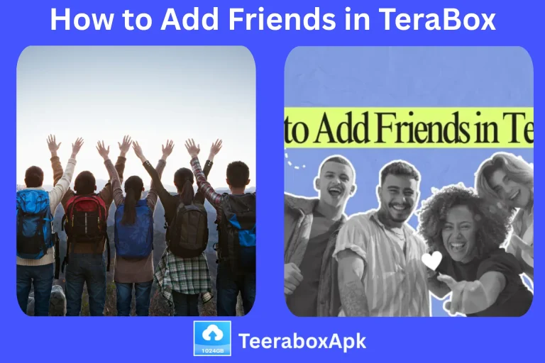 How to Add Friends in TeraBox