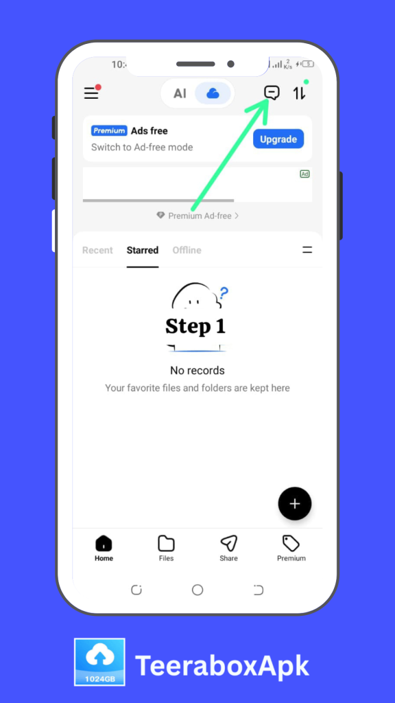 Step to Add Friends in TeraBox?