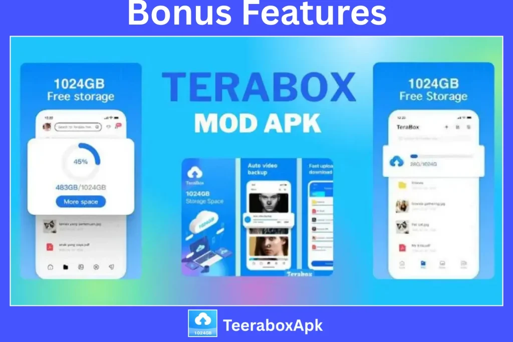 Bonus Features Terabox Mod Apk